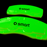 Custom Brake Caliper Covers for Smart in Green Color – Set of 4 + Warranty