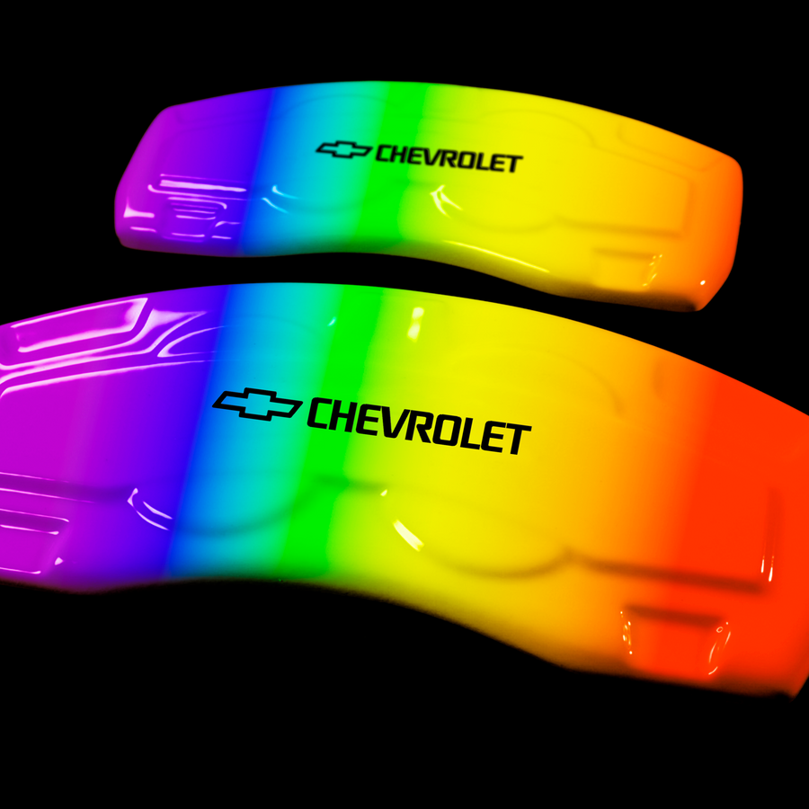 Custom Brake Caliper Covers for Chevrolet in Custom Color – Set of 4 + Warranty