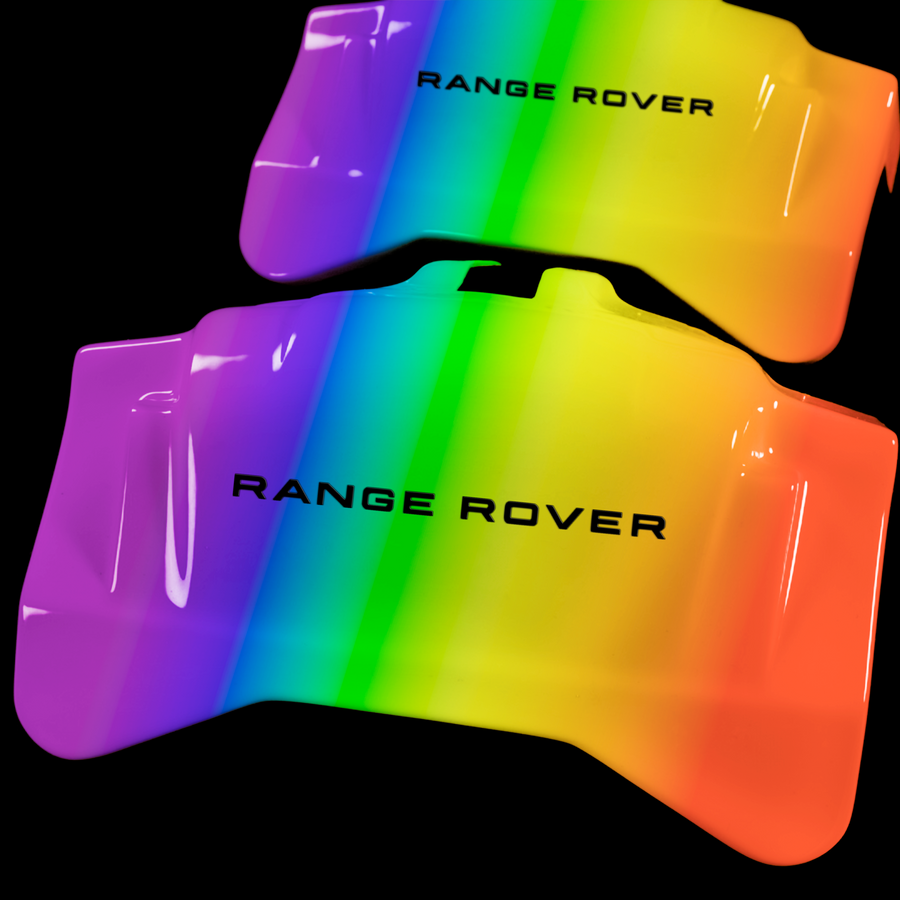 Custom Brake Caliper Covers for Land Rover in Custom Color – Set of 4 + Warranty
