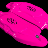 Custom Brake Caliper Covers for Subaru in Fuchsia Color – Set of 4 + Warranty