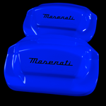 Custom Brake Caliper Covers for Maserati in Blue Color – Set of 4 + Warranty