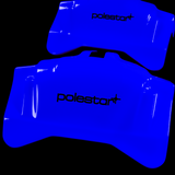 Custom Brake Caliper Covers for Polestar in Blue Color – Set of 4 + Warranty