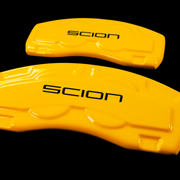 Custom Brake Caliper Covers for Scion in Yellow Color – Set of 4 + Warranty