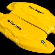Custom Brake Caliper Covers for Rolls-Royce in Yellow Color – Set of 4 + Warranty