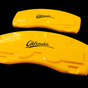Custom Brake Caliper Covers for Oldsmobile in Yellow Color – Set of 4 + Warranty
