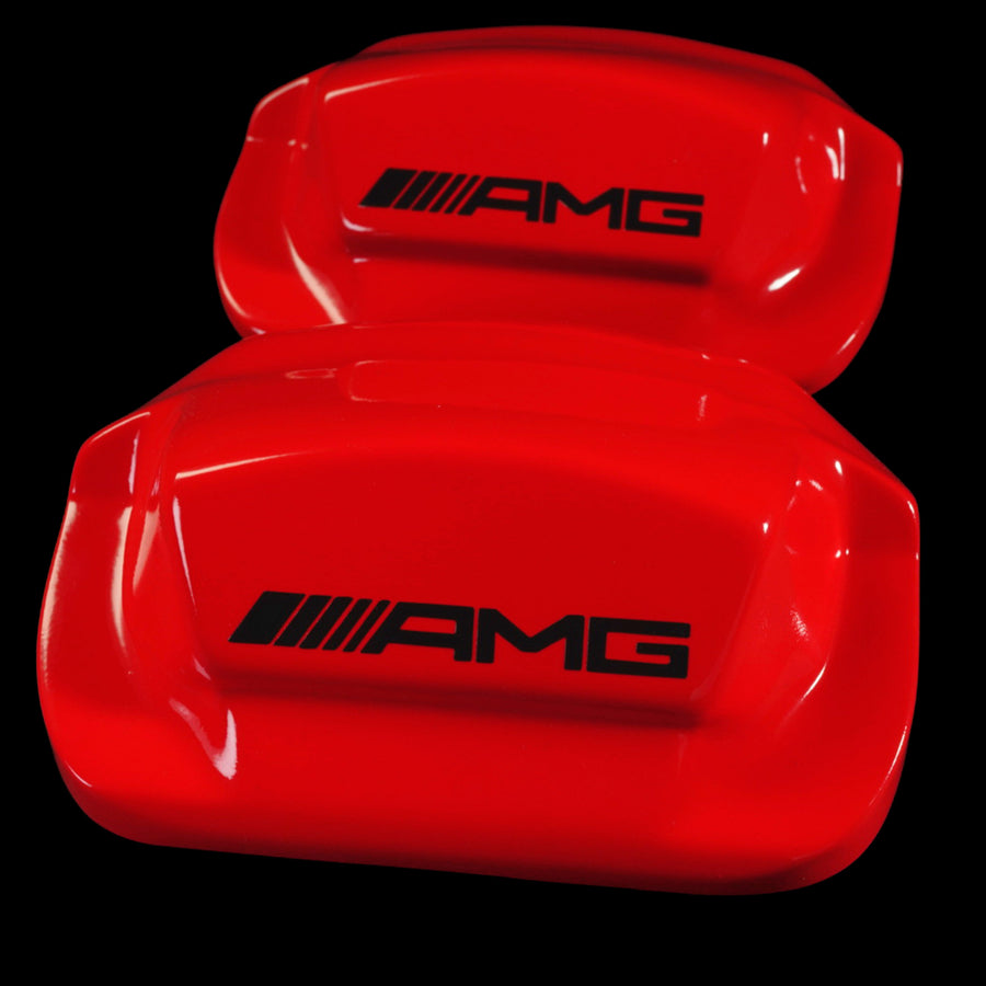 Brake Caliper Covers for Mercedes-Benz G63 2019-2025 – AMG Style in Red Color – Set of 4 + Warranty