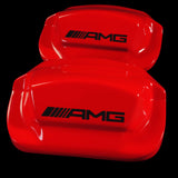 Brake Caliper Covers for Mercedes-Benz G63 2018-2024 – AMG Style in Red Color – Set of 4 + Warranty