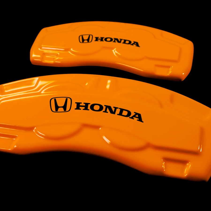 Custom Brake Caliper Covers for Honda in Orange Color – Set of 4 + Warranty