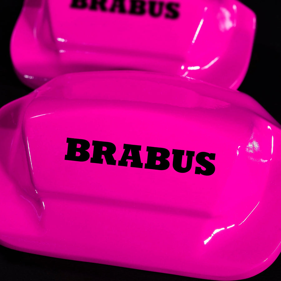 Brake Caliper Covers for Mercedes-Benz G550 2018-2024 – Brabus in Fuchsia Color – Set of 4 + Warranty