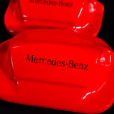 Brake Caliper Covers for Mercedes-Benz G550 2018-2024 in Red Color – Set of 4 + Warranty