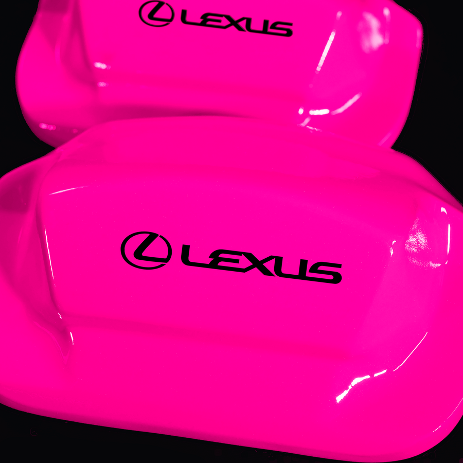 Custom Brake Caliper Covers for Lexus in Fuchsia Color – Set of 4 + Warranty