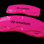 Custom Brake Caliper Covers for Hyundai in Fuchsia Color – Set of 4 + Warranty