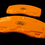 Custom Brake Caliper Covers for Ford in Orange Color – Set of 4 + Warranty