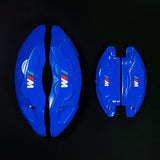 Custom Brake Caliper Covers for BMW – M Style in Blue Color – Set of 4 + Warranty