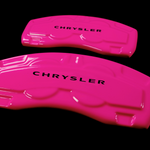 Custom Brake Caliper Covers for Chrysler in Fuchsia Color – Set of 4 + Warranty