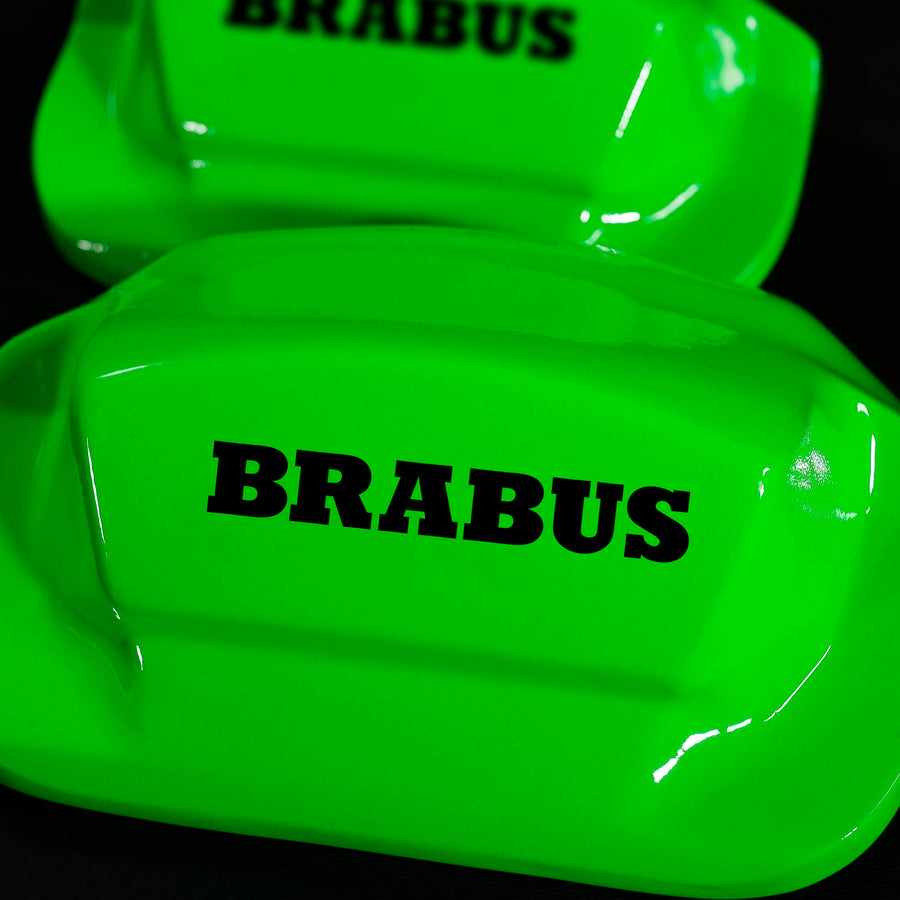 Brake Caliper Covers for Mercedes-Benz G550 2018-2024 – Brabus in Green Color – Set of 4 + Warranty