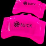 Custom Brake Caliper Covers for Buick in Fuchsia Color – Set of 4 + Warranty