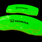 Custom Brake Caliper Covers for Honda in Green Color – Set of 4 + Warranty