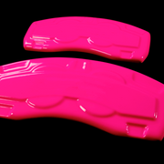 Custom Brake Caliper Covers for Chrysler in Fuchsia Color – Set of 4 + Warranty