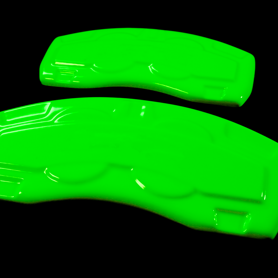 Custom Brake Caliper Covers for Hummer in Green Color – Set of 4 + Warranty