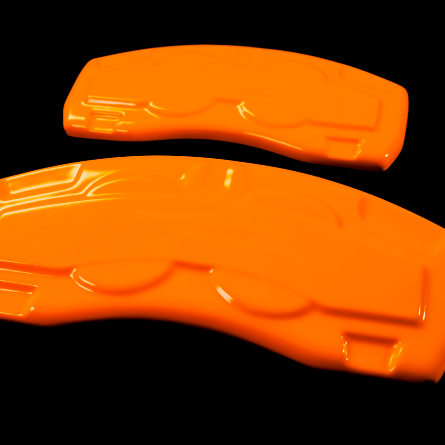 Custom Brake Caliper Covers for Chevrolet in Orange Color – Set of 4 + Warranty