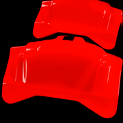 Custom Brake Caliper Covers for GMC in Red Color – Set of 4 + Warranty