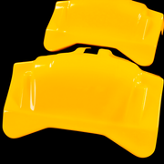 Custom Brake Caliper Covers for GMC in Yellow Color – Set of 4 + Warranty