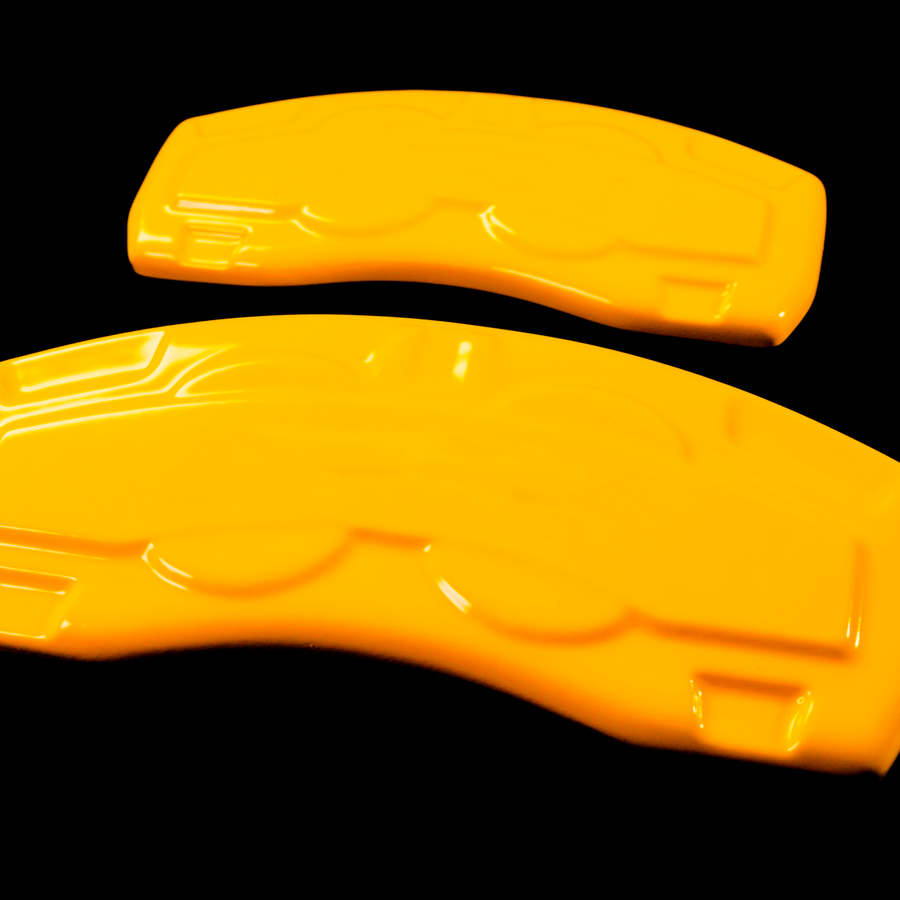 Custom Brake Caliper Covers for Hummer in Yellow Color – Set of 4 + Warranty