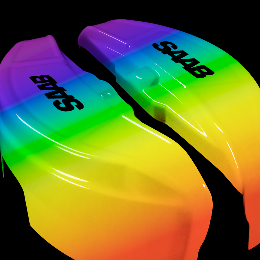 Custom Brake Caliper Covers for Saab in Custom Color – Set of 4 + Warranty