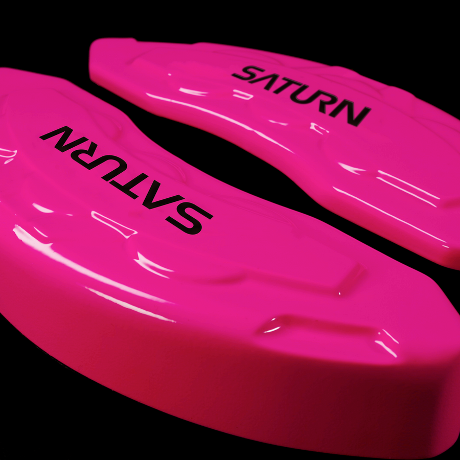 Custom Brake Caliper Covers for Saturn in Fuchsia Color – Set of 4 + Warranty