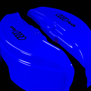 Custom Brake Caliper Covers for Audi in Blue Color – Set of 4 + Warranty