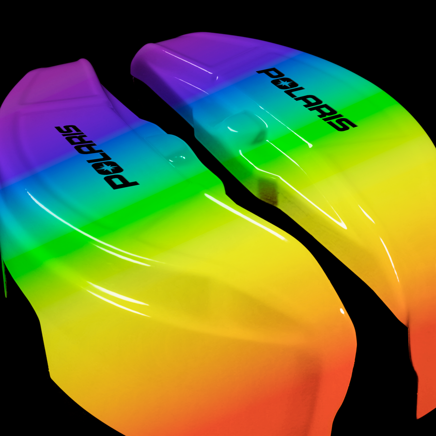 Custom Brake Caliper Covers for Polaris in Custom Color – Set of 4 + Warranty