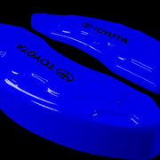 Custom Brake Caliper Covers for Toyota in Blue Color – Set of 4 + Warranty