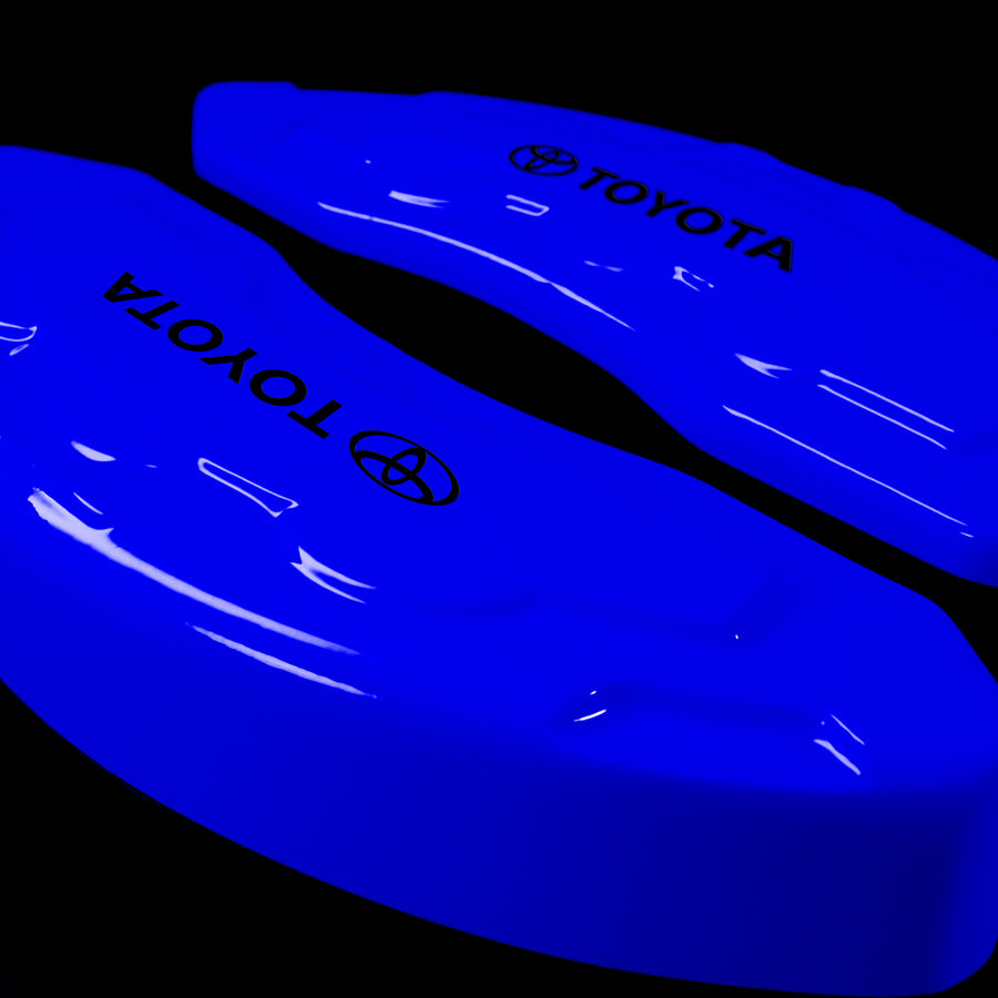Custom Brake Caliper Covers for Toyota in Blue Color – Set of 4 + Warranty