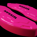 Custom Brake Caliper Covers for Nissan in Fuchsia Color – Set of 4 + Warranty