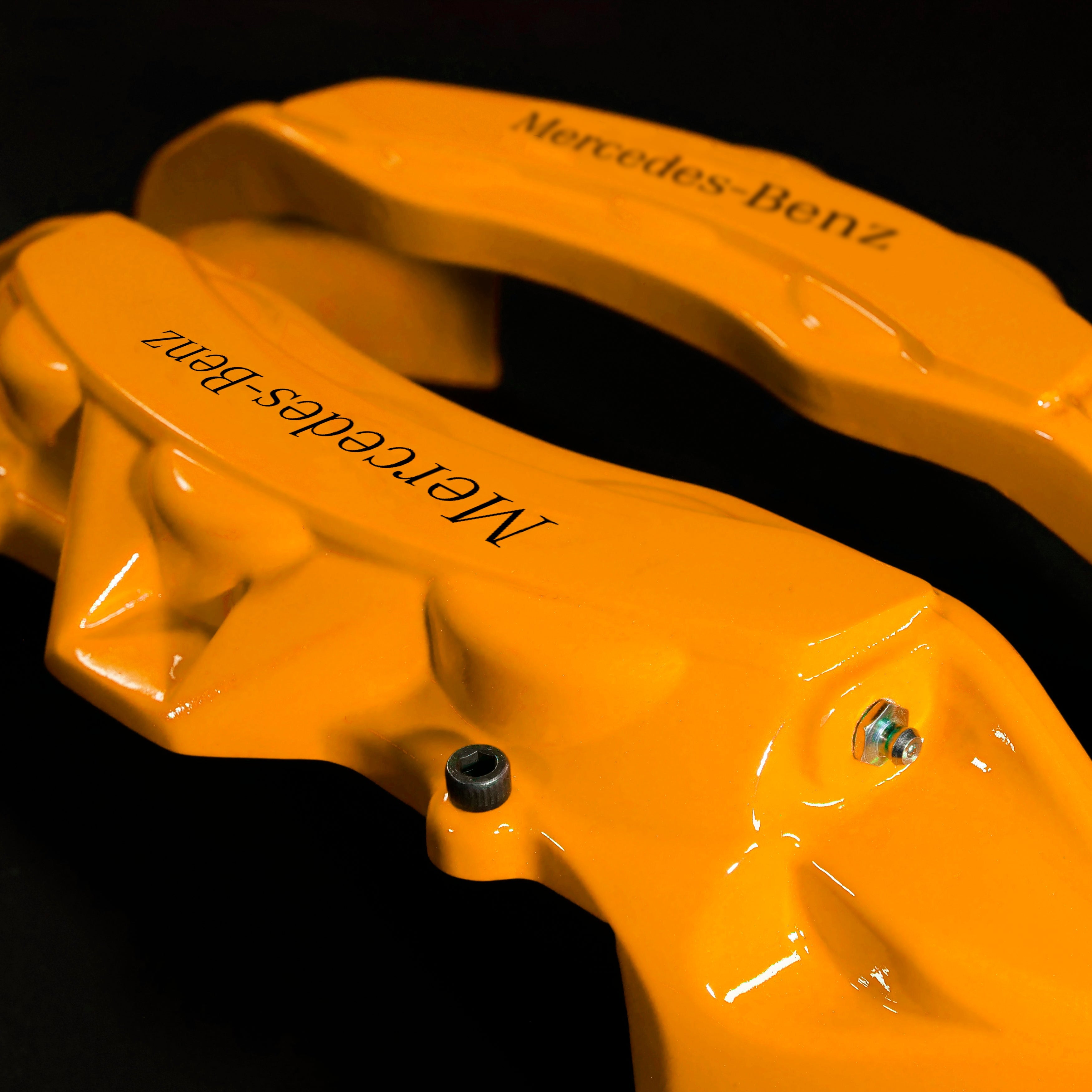Brake Caliper Covers for Mercedes-Benz G550 2018-2024 in Orange Color – Set of 4 + Warranty