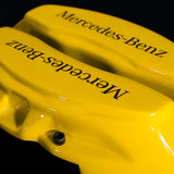 Custom Brake Caliper Covers for Mercedes-Benz in Yellow Color – Set of 4 + Warranty