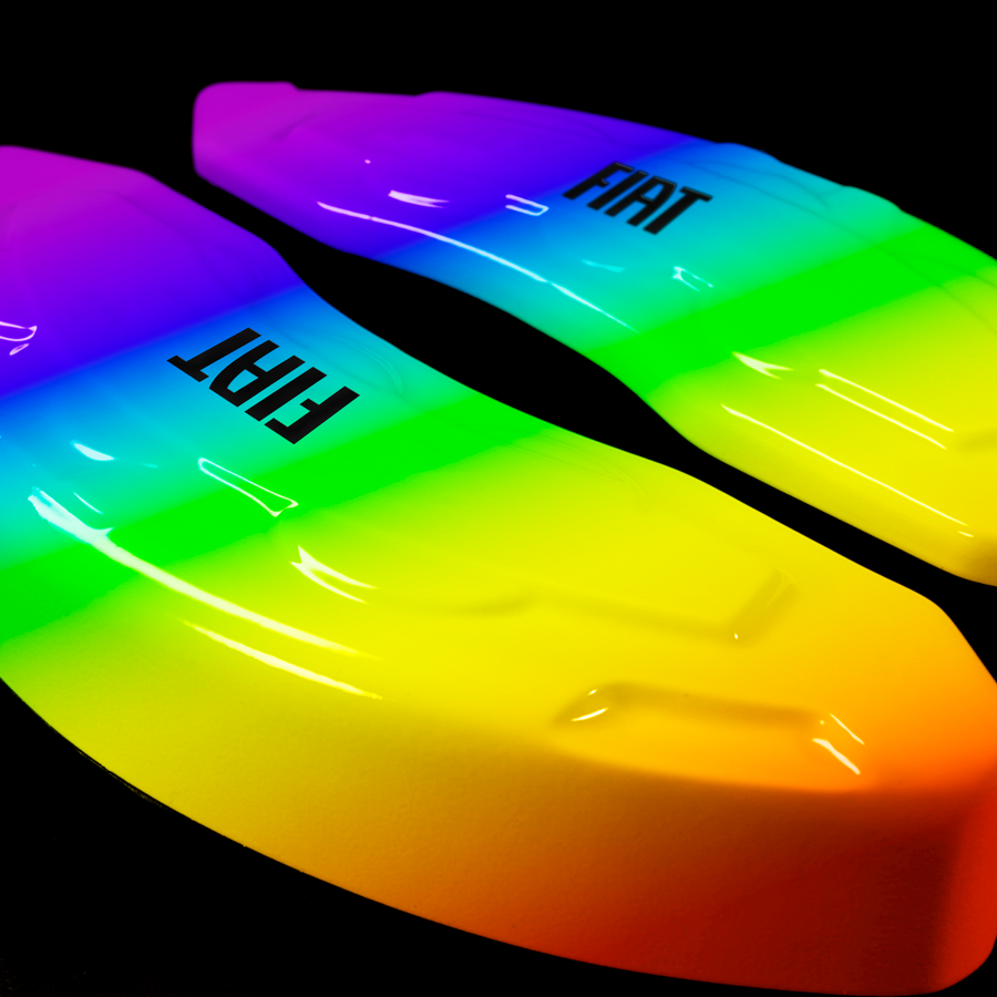 Custom Brake Caliper Covers for Fiat in Custom Color – Set of 4 + Warranty