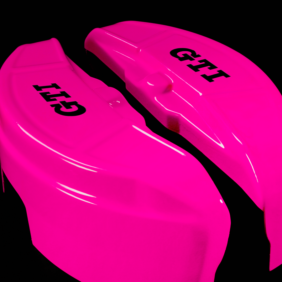 Custom Brake Caliper Covers for Volkswagen in Fuchsia Color – Set of 4 + Warranty