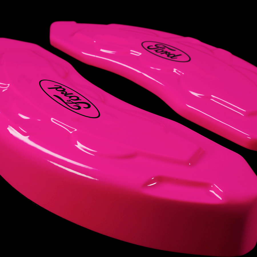Custom Brake Caliper Covers for Ford in Fuchsia Color – Set of 4 + Warranty