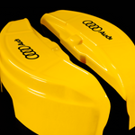Custom Brake Caliper Covers for Audi in Yellow Color – Set of 4 + Warranty