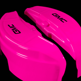 Custom Brake Caliper Covers for GMC in Fuchsia Color – Set of 4 + Warranty