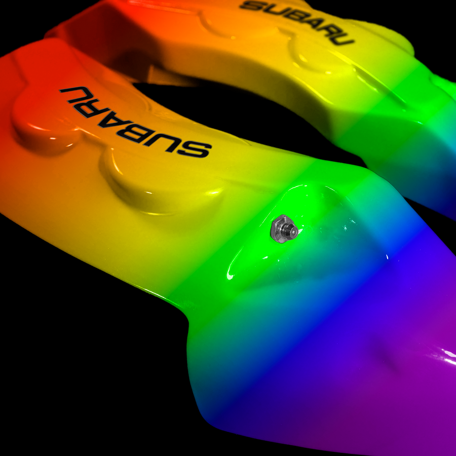 Custom Brake Caliper Covers for Subaru in Custom Color – Set of 4 + Warranty