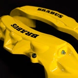 Brake Caliper Covers for Mercedes-Benz G550 2018-2024 – Brabus in Yellow Color – Set of 4 + Warranty