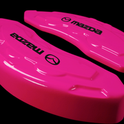 Custom Brake Caliper Covers for Mazda in Fuchsia Color – Set of 4 + Warranty