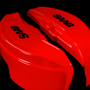 Custom Brake Caliper Covers for Saab in Red Color – Set of 4 + Warranty