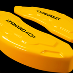 Custom Brake Caliper Covers for Chevrolet in Yellow Color – Set of 4 + Warranty