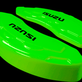 Custom Brake Caliper Covers for Isuzu in Green Color – Set of 4 + Warranty
