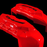Brake Caliper Covers for a 2018 Mercedes-Benz E 43 AMG – AMG Style in Red Color – Set of 4 + Warranty (Copy)