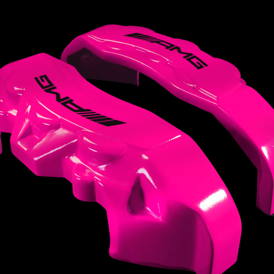 Brake Caliper Covers for Mercedes-Benz G63 2018-2024 – AMG Style in Fuchsia Color – Set of 4 + Warranty